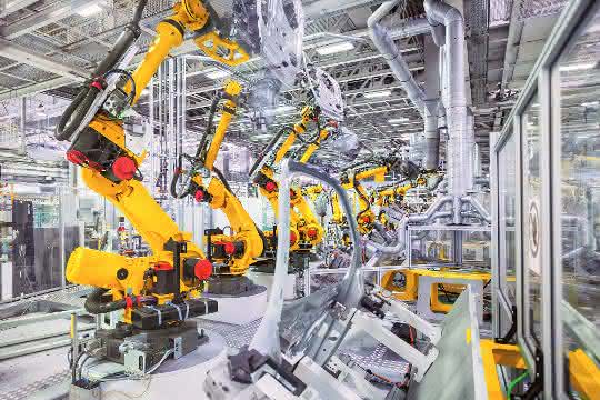 The cables on industrial robots are exposed to high stresses Industrial robots