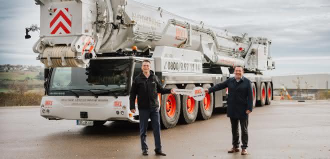 BKl verstärkt Kranflotte mit Liebherr