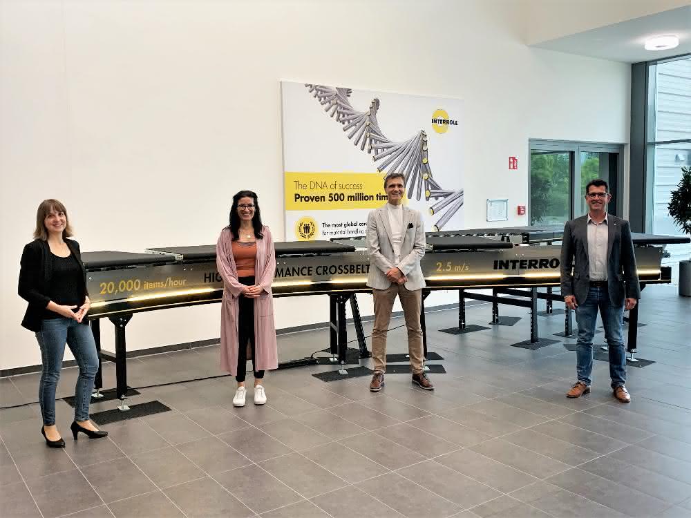 Forschung und Wirtschaft verbinden: Interroll kooperiert mit der Fontys University of Applied Sciences