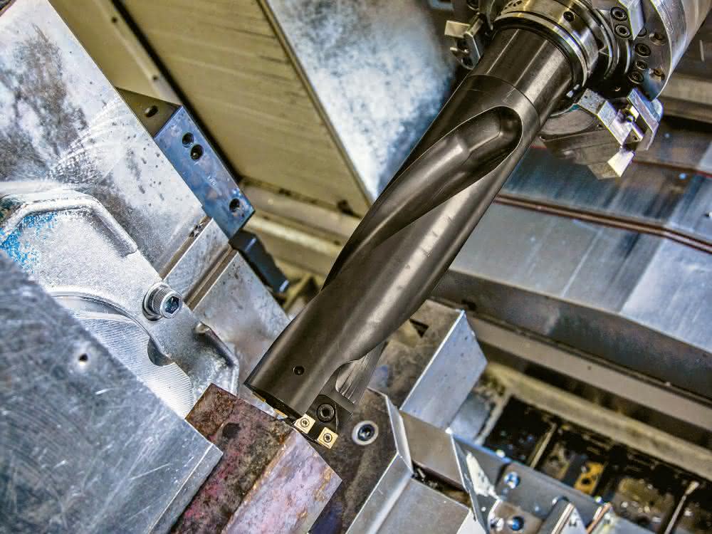 Insert drills: Drill with cassette system