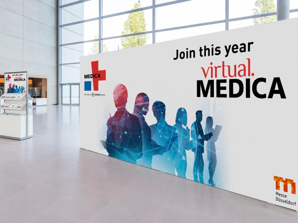 Online-Messen: Virtuelle Medica und Compamed starten heute Virtuelles Messegelände Medica