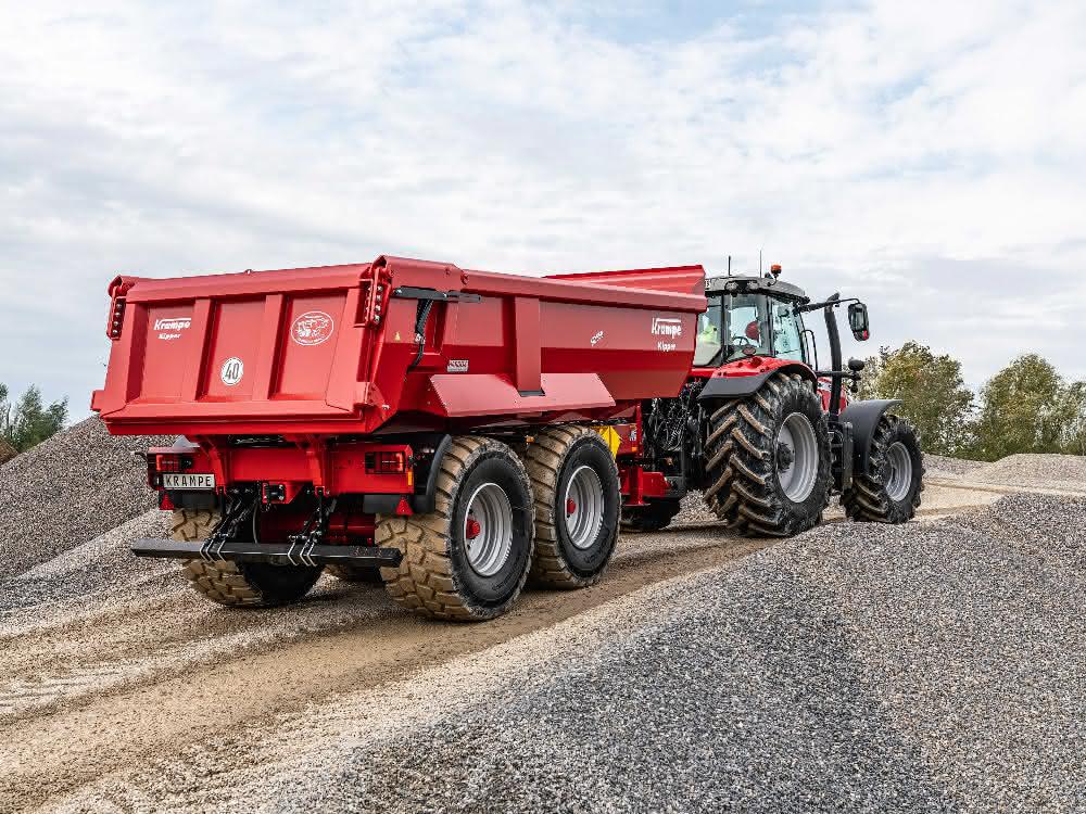 Neuer Krampe Schwerlast-Erdbaukipper Heavy Duty 550