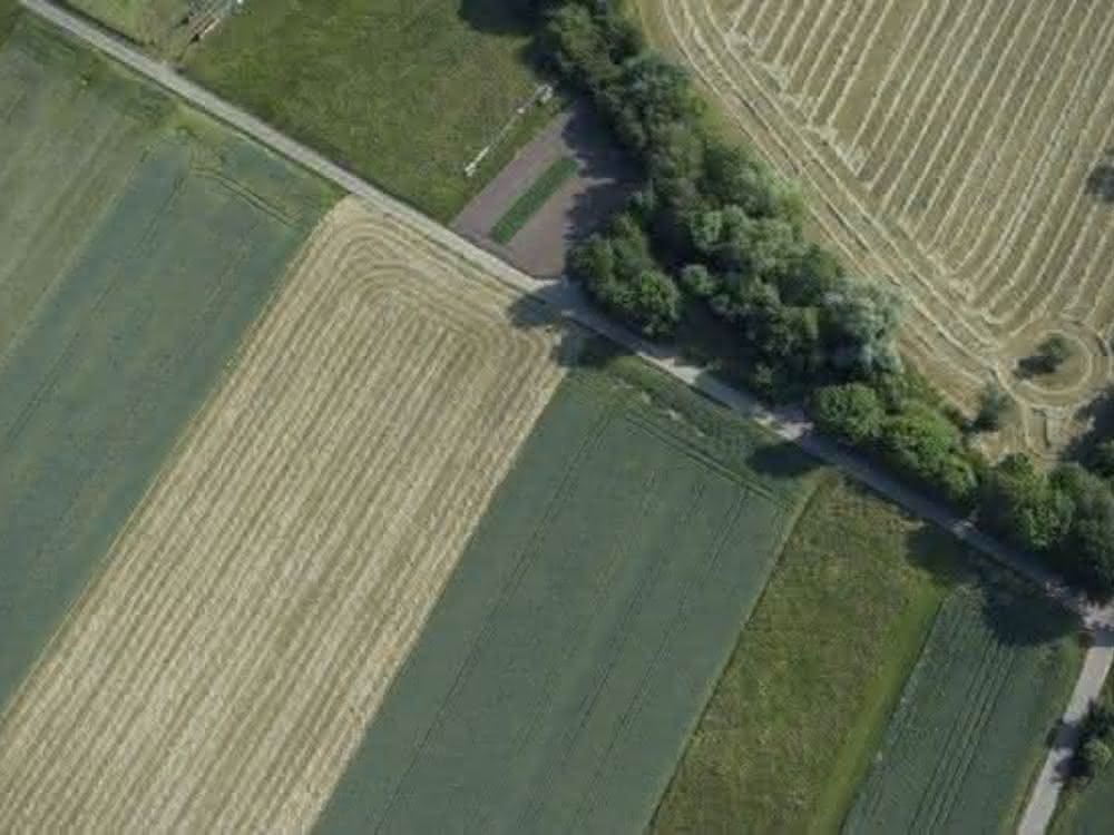 BMU fördert Projekt zum Nitrat-Monitoring: Künstliche Intelligenz zum Schutz des Grundwassers Felder (Acker) - Luftaufnahme