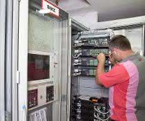 Maintenance of a fire alarm control panel