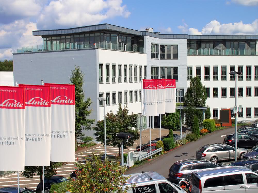 Gebäude Linde Material Handling in Haan Gebäude Linde Material Handling