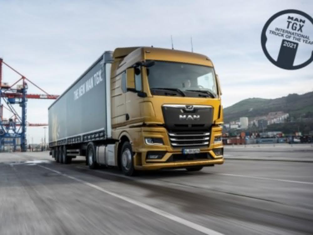 MAN TGX ist "International Truck of the Year 2021"