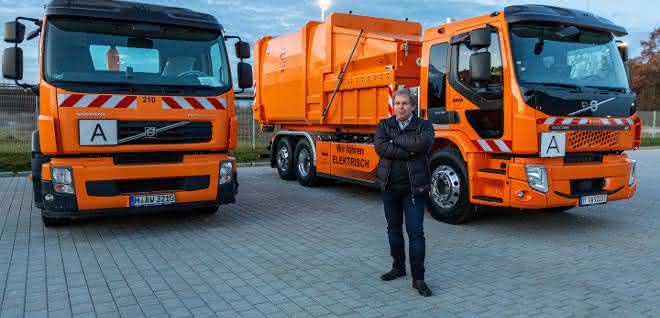 First Volvo FE Electric for Munich