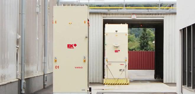 Fit for automated material and goods flow outdoors