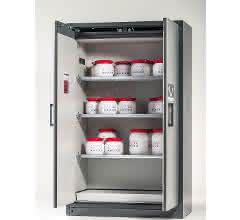 Hazardous materials cabinet