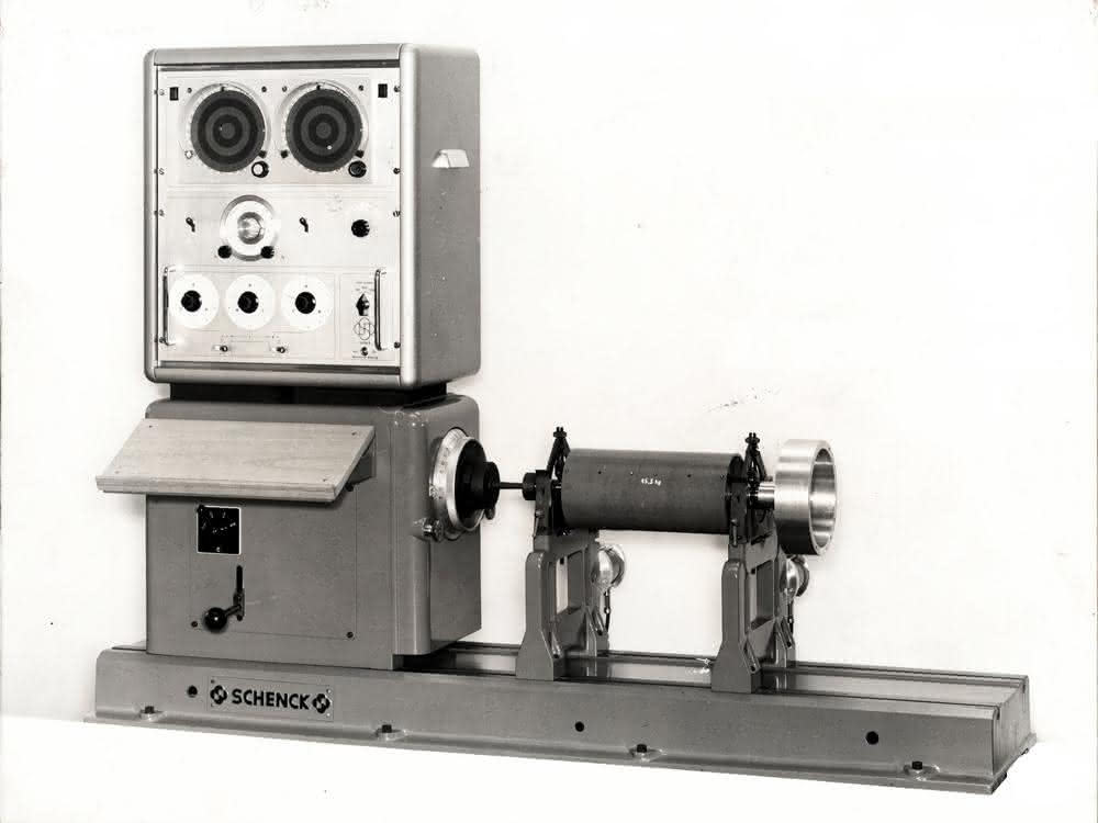 Balancing machine from 1963
