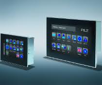 Scratch and impact-resistant glass touchscreens PMIviso v807 and v812 from Pilz