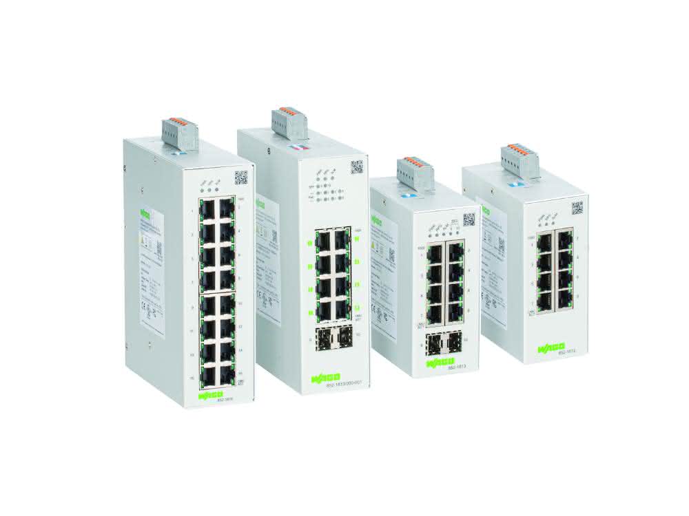 Lean-Managed-Switches von Wago Lean-Managed-Switches von Wago