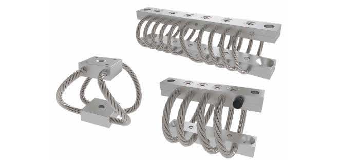 Wire rope springs