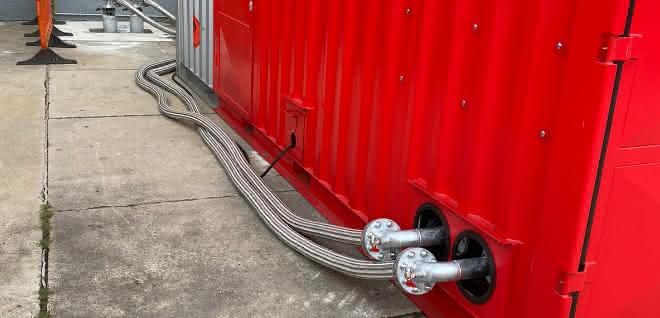 Wärmeversorgung: Mobile Heiztechnik für schwäbischen Sportwagenhersteller
