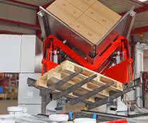 Turn-tilt pallet changer: Change pallets smart