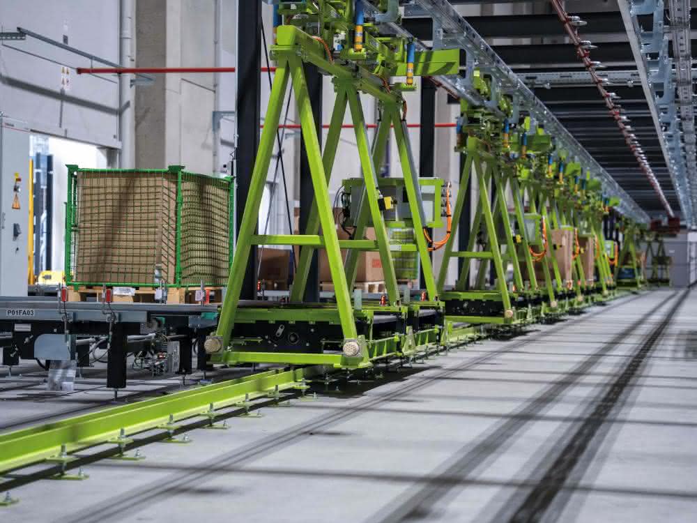 Automation: Spare parts stored efficiently