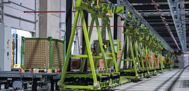 Automatisierung: Ersatzteile effizient gelagert