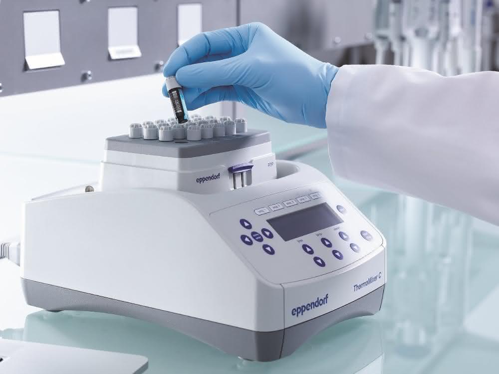 Wechselblock mit Auftauprogramm Wechselblock in ThermoMixer