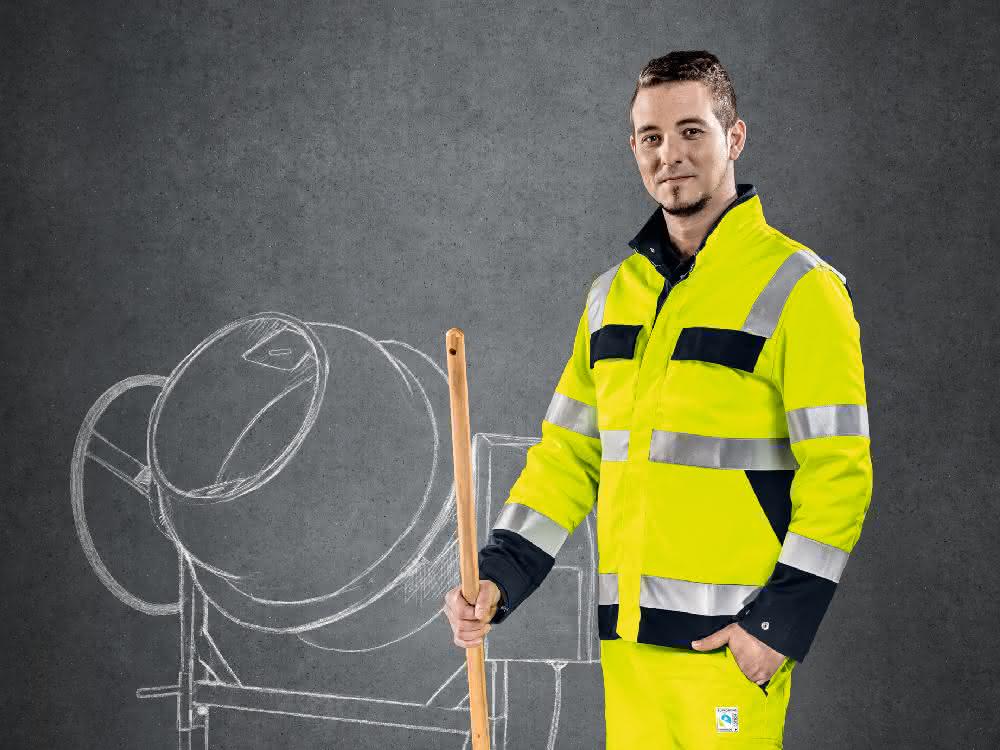 Fluorescent high-visibility clothing Fluorescent high-visibility clothing