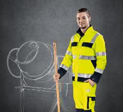 Fluorescent high-visibility clothing