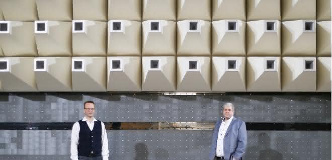 Markus Mettler, Technical Operations Manager at ebm-papst, and Martin Schmitt, Head of the Electronics Development Department Mettler and Schmitt