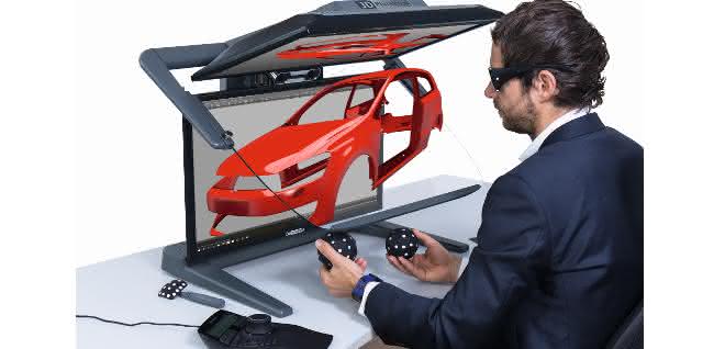 The desktop VR/AR system VR PluraView VR PluraView