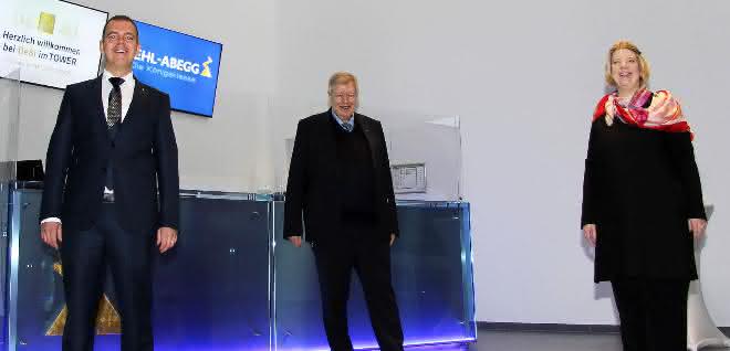 Dennis Ziehl (new Chairman of the Supervisory Board), Uwe Ziehl (previous Chairman of the Supervisory Board) and Sindia Ziehl (new member of the Supervisory Board) Dennis Ziehl, Uwe Ziehl, Sindia Ziehl