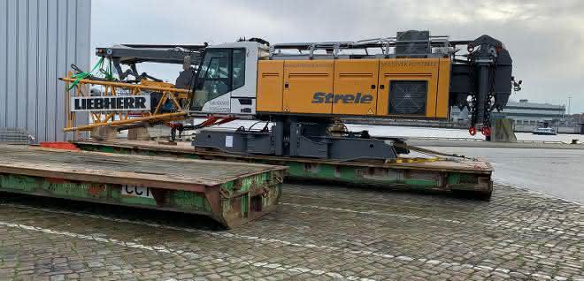 Stena Line ships 165-ton crane