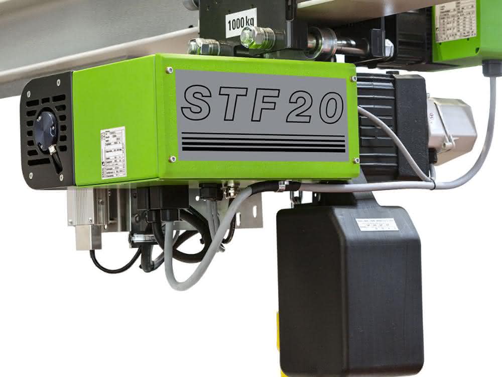 Columbus McKinnon introduces the STF chain hoist from STAHL CraneSystems