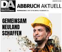 Magazin-Relaunch der Abbruch Aktuell Magazin-Relaunch der Abbruch Aktuell