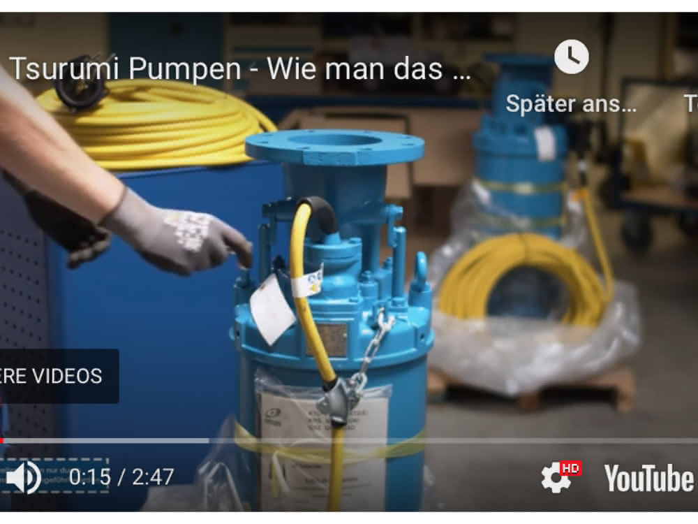 Tsurumi pumpt seine Videothek auf