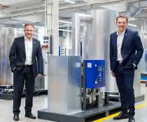 Norbert Strack (left) and Yannick Koch