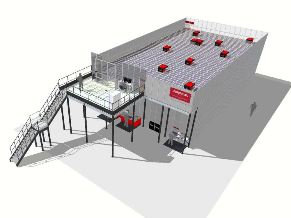 Neues AutoStore-Lager für Lohmann & Rauscher von Element Logic