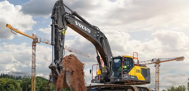 Angebotsspektrum erweitert: Neuer Volvo-Bagger für die 35-Tonnen-Klasse