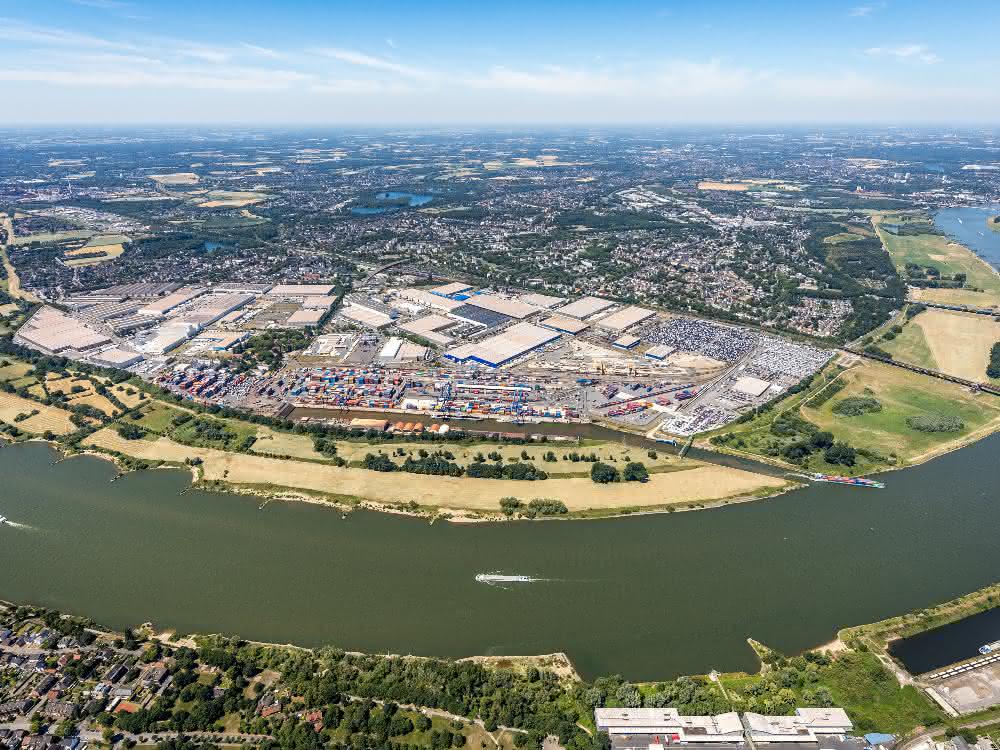 5G test field planned in the port of Duisburg