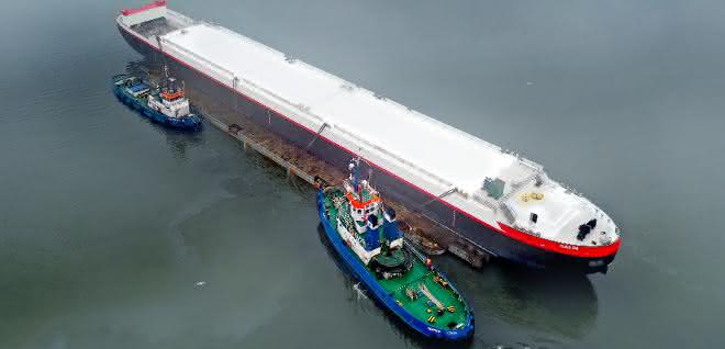 HGK Shipping builds state-of-the-art gas tanker with sustainable hybrid drive