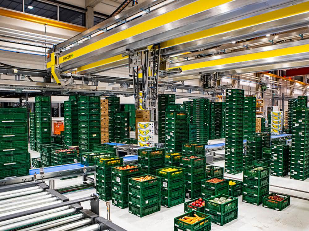 Modern logistics center: Edeka relies on automation solution from Cimcorp