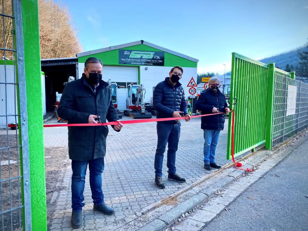 Baumaschinen-Vermietung: Gerach eröffnet neue Mietstation