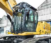 Für schwierige Abbrucharbeiten entwickelt: Long-Front-Bagger von Caterpillar mit höherer Reichweite