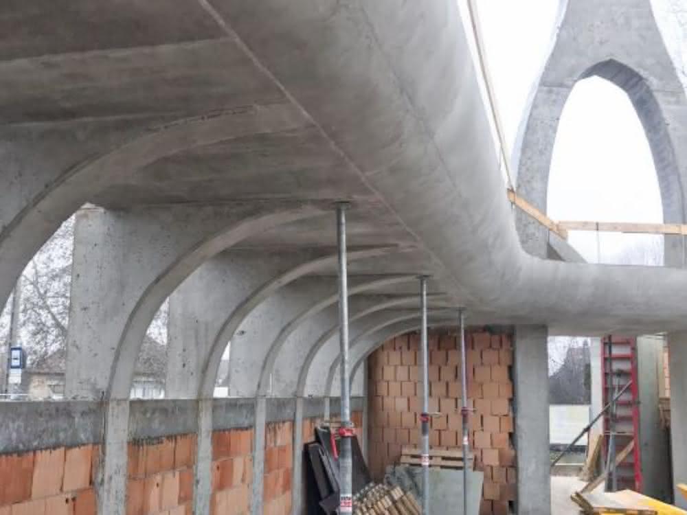 Schalungselemente: Ein ­filigranes Bauwerk­­ für ­­Budapest