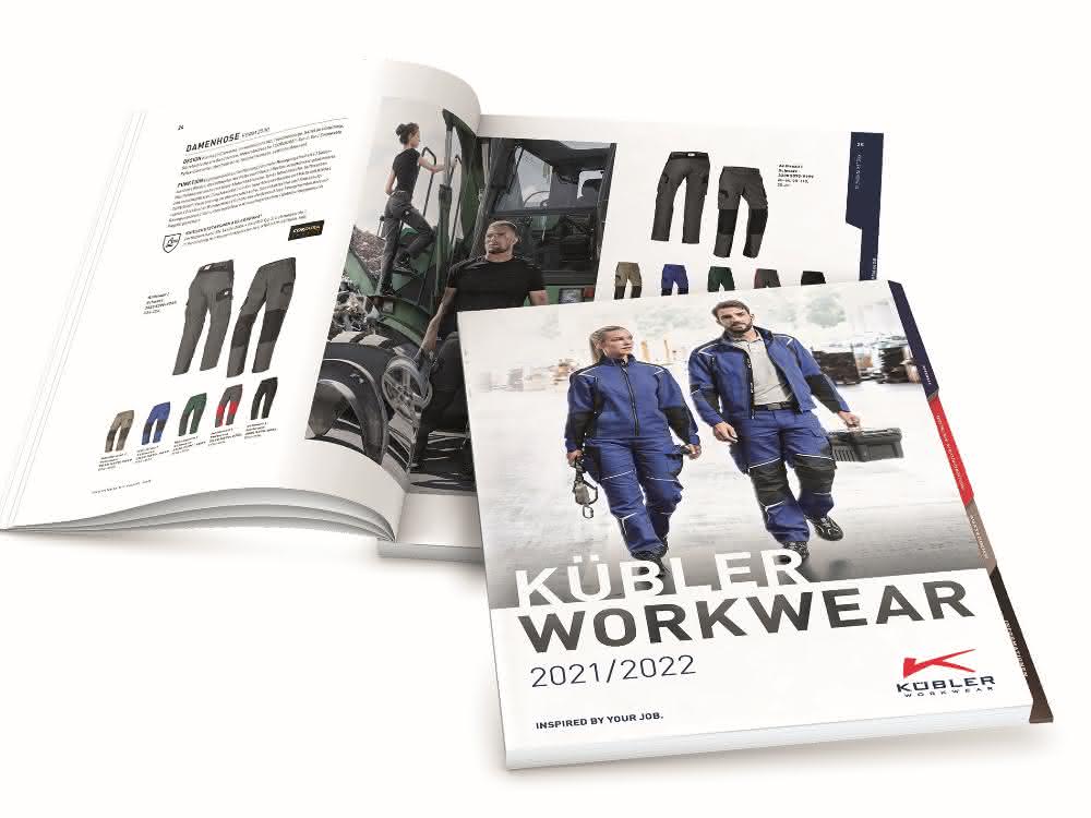 Arbeitskleidung: Neuer Kübler Gesamtkatalog erschienen