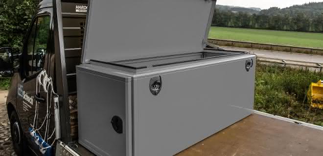 Ladungssicherung auf der Pritsche