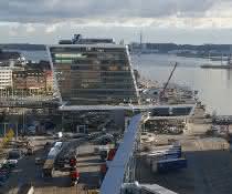 Terminalgebäude in Kiel. Terminalgebäude in Kiel.