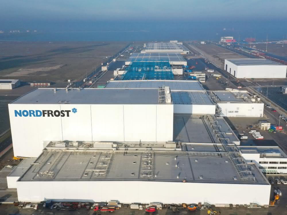 Neuer Hygienebereich am Nordfrost-Terminal fertig