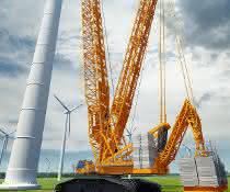 Liebherr präsentiert neuen 700-Tonnen-Raupenkran LR 1700-1.0