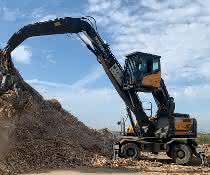 Neuer Hyundai-Umschlagbagger für französisches Recycling-Unternehmen