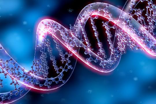 DNA-Helix (Kunstbild)