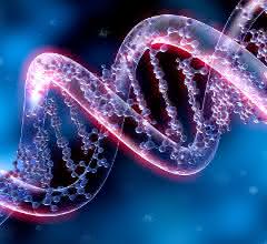 DNA-Helix (Kunstbild)
