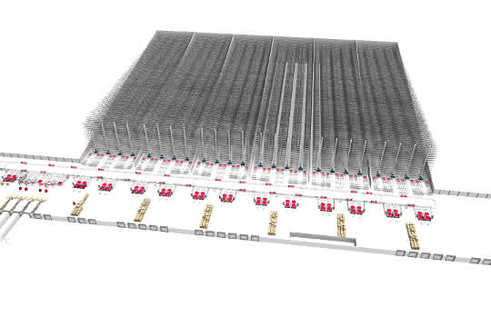Heavy furniture, smart intralogistics