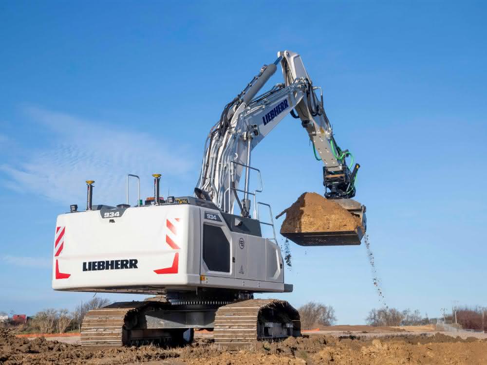 Hydraulikbagger: Erster Liebherr-Hydraulikbagger mit Maschinensteuerung von Leica Geosystems ausgeliefert Hydraulikbagger: Erster Liebherr-Hydraulikbagger mit Maschinensteuerung von Leica Geosystems ausgeliefert